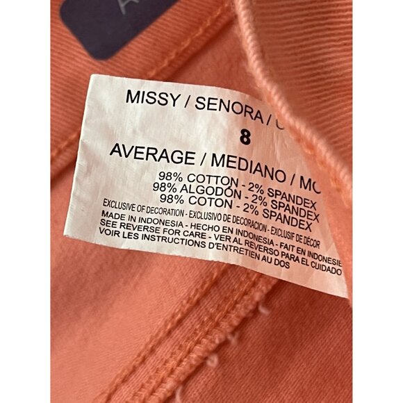 Gloria Vanderbilt Women's Pants Size 8,‎ Coral - Picture 8 of 9